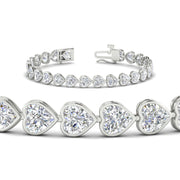 12-50-ct-bezel-tennis-bracelet-heart-shaped-diamond-in-white-gold-fdbrc10581htangle2-12-50-ct-nl-wg